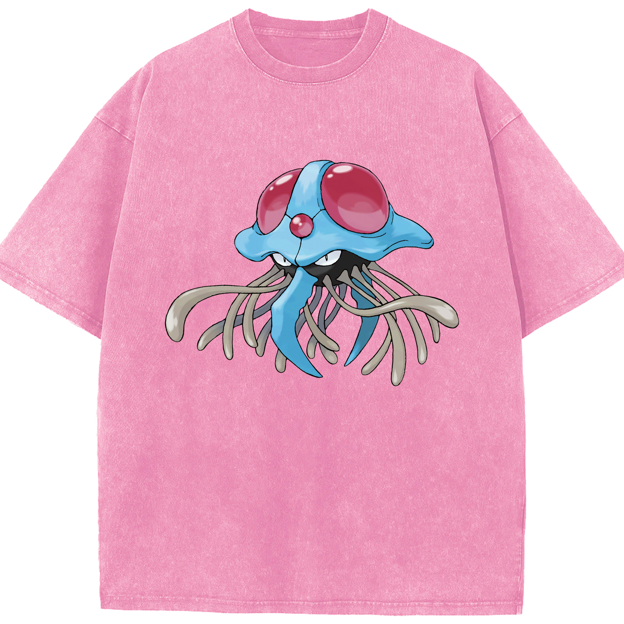 （画像用） ポケットモンスター Pokémon 綿100% ヴィンテージ風 半袖Tシャツ（フロントプリント）